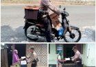 Polri-Untuk-Masyarakat,-Kapolsek-Ende-Gunakan-Sepeda-Motor-Bantu-Warga-Terdampak-Gempa