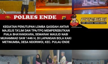 Tutup-Lomba-Qasidah,-Kapolsek-Pulau-Ende-Laksanakan-Cooling-System,-Tegaskan-Pentingnya-Persatuan-Dan-Kesatuan