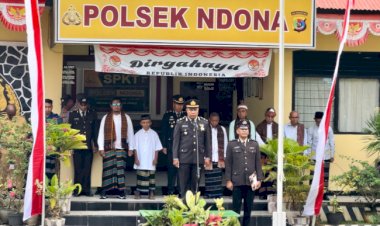Polres-Ende-Polda-NTT-Gelar-Upacara-Hari-Kemerdekaan-RI-ke-80-hingga-Tingkat-Kecamatan