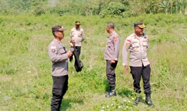 Dukung-Program-Ketahanan-Pangan,-Polres-Ende-Tinjau-Lahan-di-Desa-Embundoa