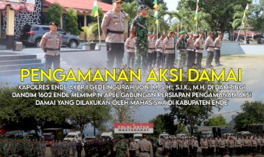 Kapolres-Ende-dan-Dandim-1602-Pimpin-Apel-Persiapan-Pengamanan-Aksi-Damai