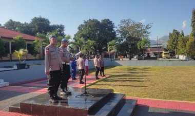 Kasi-Propam-Polres-Ende-Tegaskan-Larangan-Gaya-Hidup-Hedon-Bagi-Seluruh-Personel-Polres-Ende