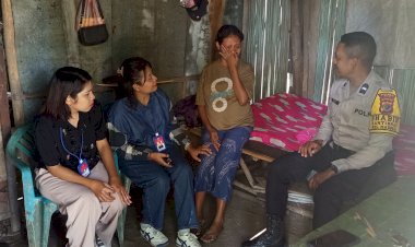 Sisi-lain-Polisi,-Bhabinkamtibmas-Berhati-Emas:-Aipda-Andi-dan-Kisah-Sania-yang-Kini-Tidur-di-Kasur-Empuk