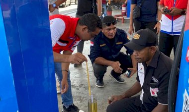 Cegah-Kecurangan,-Polda-NTT-Awasi-Takaran-dan-Kualitas-BBM-Bersubsi-di-16-SPBU-Kota-Kupang