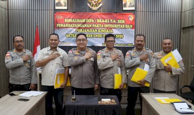 Sosialisasi-Dipa-RKA-KL-Tahun-2026:-Kapolres-Ende-Tekankan-Evaluasi-dan-Keterbukaan-Anggaran