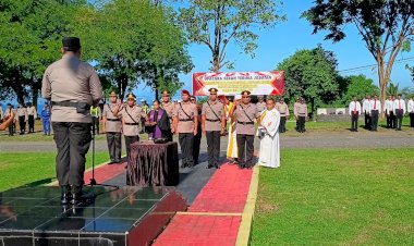 Kapolres-Ende-pimpin-Upacara-Serah-Terima-Empat-Pejabat-Baru