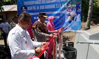 Kapolda-NTT-Resmikan-Sumur-Bor-di-Kelurahan-Rukun-Lima:-Solusi-Air-Bersih-bagi-Masyarakat