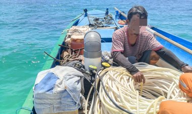 Satpolairud-Polres-Ende-Polda-NTT-Amankan-Kapal-Asal-Buton-Bermuatan-3-Ton-Keong-Lola