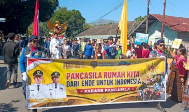 Gelorakan-Semangat-dari-Bumi-Rahim-Pancasila,-Polres-Ende-Sukses-Kawal-Parade-Akbar-Harlah-Pancasila-2026