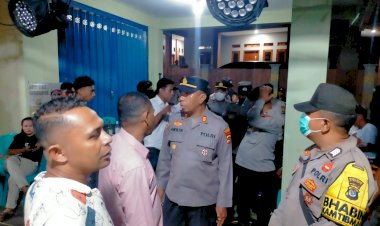 Jaga-Kamtibmas-Syukuran-Komuni-Pertama,-Polres-Ende-Gelar-Patroli-KRYD-Hingga-Dini-Hari