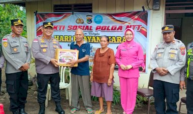 Semarak-Hari-Bhayangkara-ke-80:-Kapolres-Ende-Anjangsana-ke-Purnawirawan-Polri-Hingga-Berbagi-Tali-Asih-ke-Disabilitas