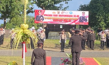 Mengabdi-80-Tahun-Polri-untuk-Masyarakat,-Polres-Ende-Gelar-Upacara-HUT-Bhayangkara-dengan-Semangat-Sinergitas