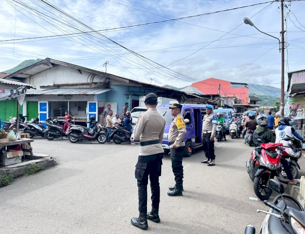 Jaga Kondusivitas Tetap Aman, Tim UKL 1 KRYD Polres Ende Patroli Titik Vital hingga Pusat Keramaian