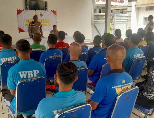 Dengarkan Suara Warga Binaan Balik Jeruji, Polres Ende Gelar Jumat Curhat di Lapas Kelas IIB