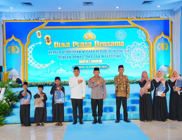 Buka Puasa Bareng OKP, Ormas hingga Mahasiswa, Kapolri Serukan Jaga Persatuan-Dukung Program Pemerintah
