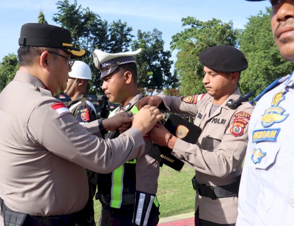 Wujudkan Mudik Aman,  Polres Ende Melaksanakan Gelar Pasukan Operasi Ketupat Turangga 2026