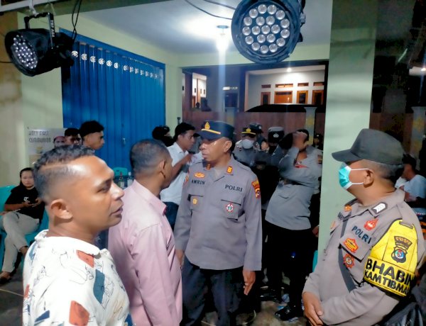 Jaga Kamtibmas Syukuran Komuni Pertama, Polres Ende Gelar Patroli KRYD Hingga Dini Hari
