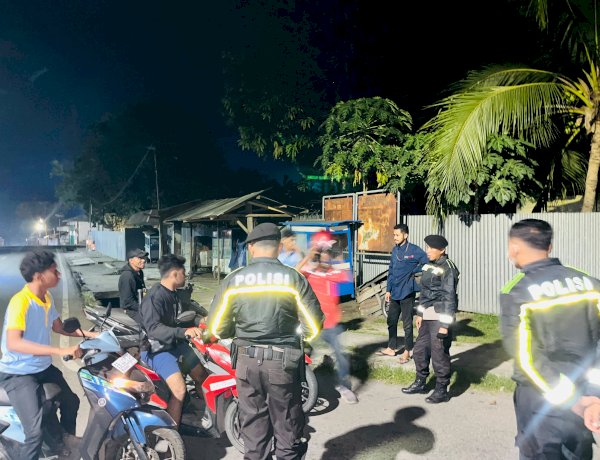 Cegah Kriminalitas Malam Hari, Patroli Perintis Presisi Samapta Polres Ende Sisir Titik Rawan Kota Ende
