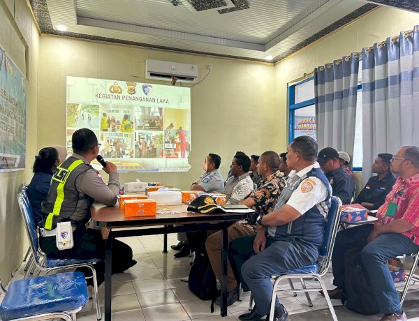 Sinergi Lintas Sektor, Satlantas Polres Ende Polda NTT Bersama Forum LLAJ Gelar Rapat Koordinasi Tekan Angka Kecelakaan