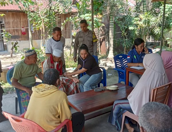 Respon Cepat Polres Ende Polda NTT, Keluhan Warga Rukuramba saat Jumat Curhat Langsung Ditindaklanjuti Sidokkes Polres Ende