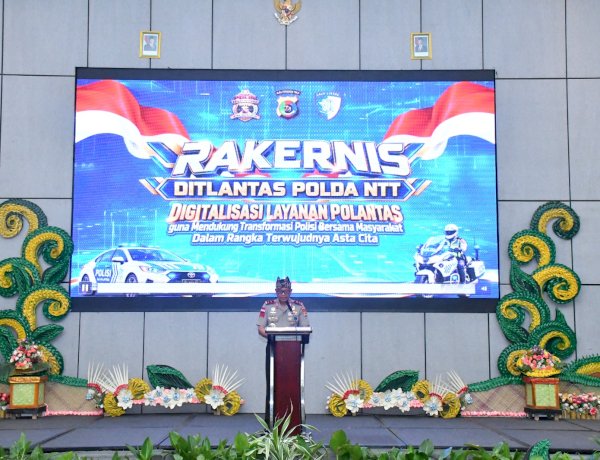 Kapolda NTT Resmi Buka Rakernis Lalu Lintas 2026: Dorong Digitalisasi Pelayanan, Tekan Angka Kecelakaan, dan Wujudkan Polantas Humanis