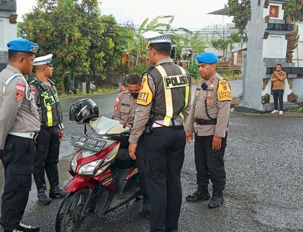 Sipropam dan Satlantas Polres Ende Polda NTT Gelar Operasi Gaktiblin Dukung Operasi Patuh Turangga 2026