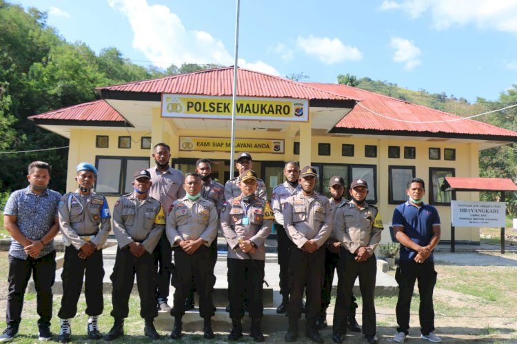 Kunjungan Kerja Kapolres Ende Ke Polsek Jajaran