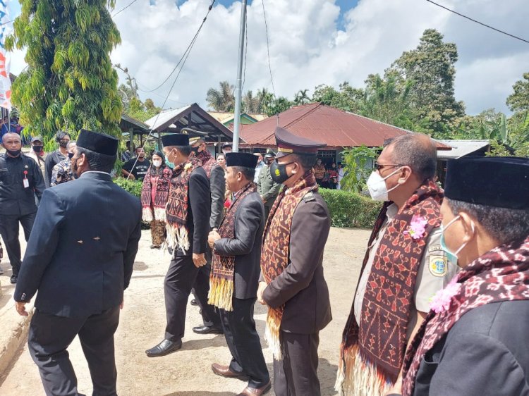 Kabag Ops Hadiri Upacara Peringati Hari Pahlawan Nasional