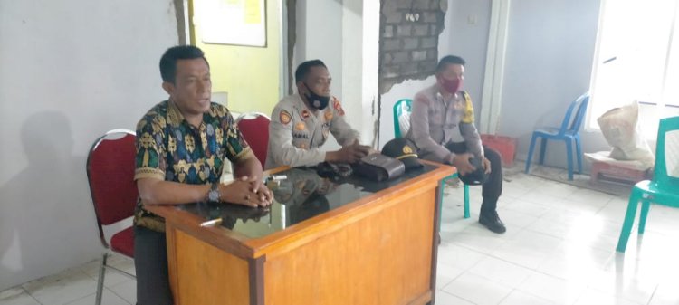 Hadir Dan Mediasi Pihak yang Bermasalah, Ini Himbauan Kapolsek