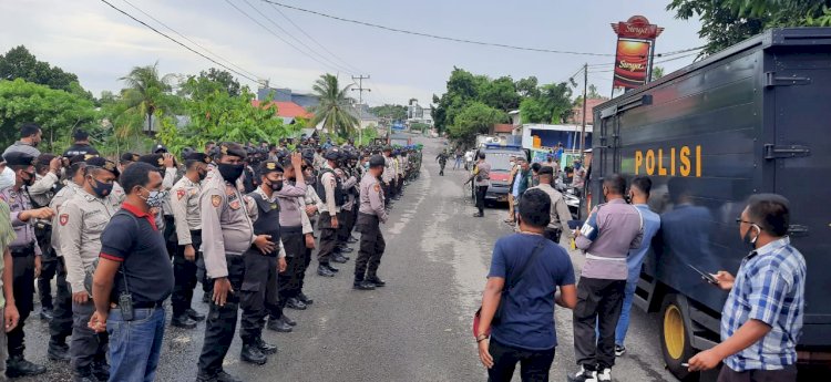 Kabag Ops Polres Ende Pimpin Pam Eksekusi Tanah Dan Bangunan