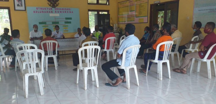 Bhabinkamtibmas Bantu Warga Selesaikan Masalah Tanah