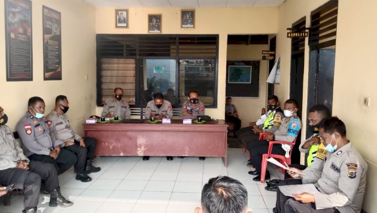 Siwas Polres Ende Laksanakan Supervisi Ke Polsek Jajaran