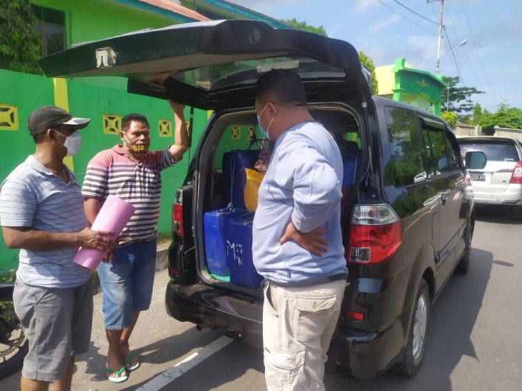 Berantas Peredaran Miras, Sat Resnarkoba Polres Ende Kembali Menertibkan puluhan Cerigen Miras Jenis Moke