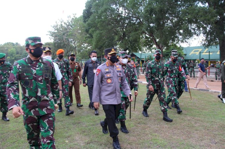 Panglima dan Kapolri Ingatkan Forkompimda Blora Waspadai Lonjakan Kasus Covid-19