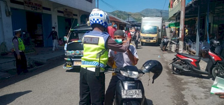 Polres Ende Terus Menggelar Penertiban PPKM Berbasis Mikro