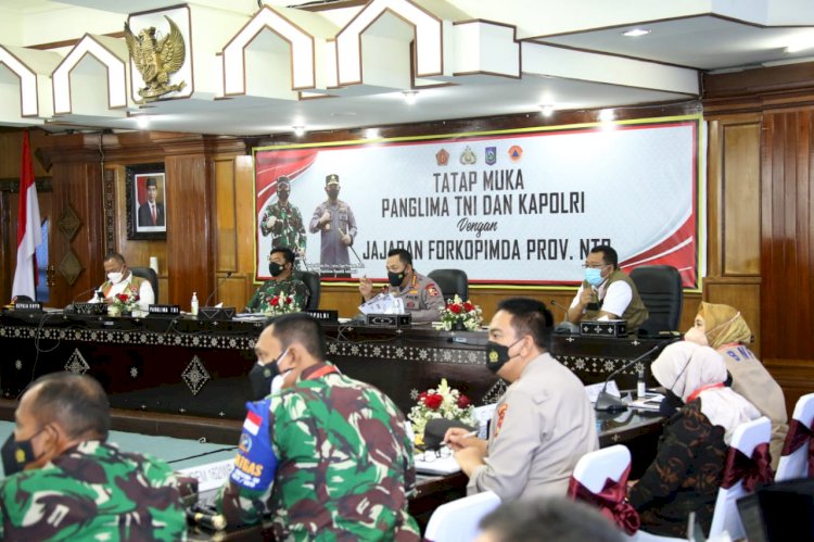 Kapolri Ingatkan Penurunan Level di NTB Harus Diimbangi Prokes yang Ketat