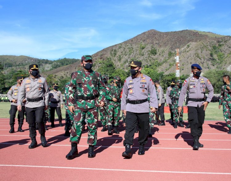 Kapolri ke Jajaran TNI-Polri: Keberhasilan PON Bawa Kehormatan Bangsa