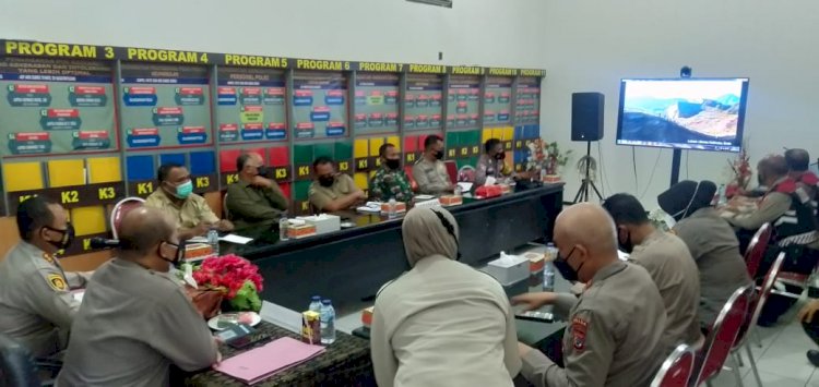 Kapolres Ende Terima Kunjungan Tim Supervisi Baharkam Mabes Polri