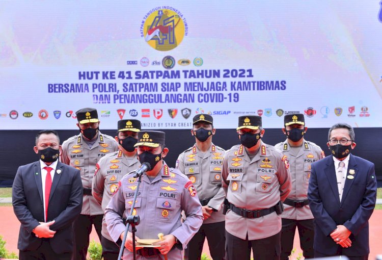 Kapolri: Profesi Satpam Mulia, Sangat Penting Membantu Tugas Kepolisian