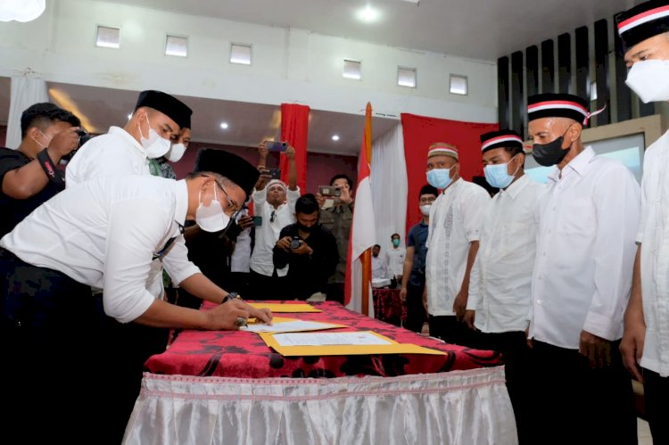 Cabut Bai'at Massal mantan anggota NII di Dharmasraya, Kadensus 88 AT Polri: Jumlah Paling Besar hari ini yang Dilakukan