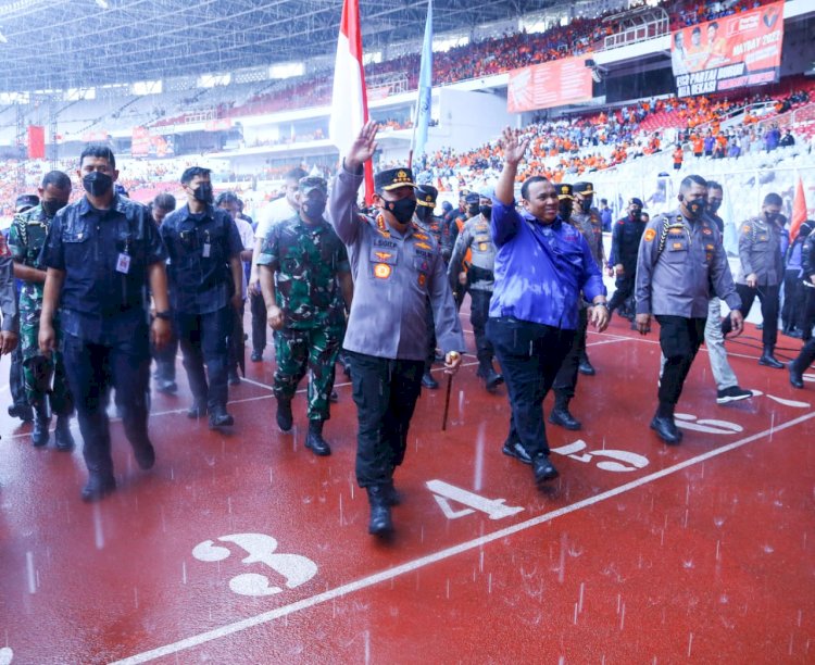 Pekik Perjuangan Buruh dari Kapolri saat Puncak Peringatan May Day