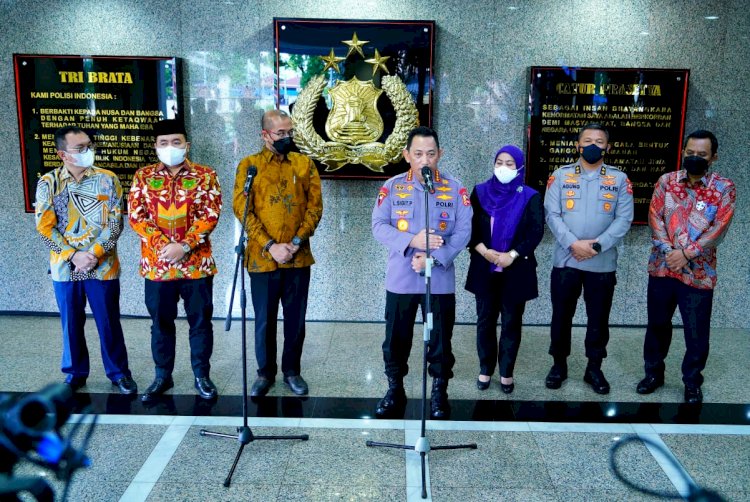 Terima Audiensi KPU, Kapolri Komitmen Amankan Seluruh Tahapan Pemilu 2024