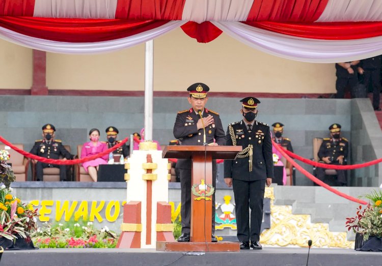 Pesan Kapolri ke Perwira SIP Angkatan ke-51: Jadilah Agen Penggerak Reformasi Kultural Polri.