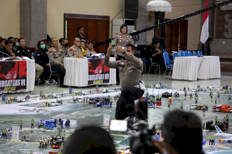 Wakapolri Pimpin Tactical Floor Game, Susun Strategi Pengamanan KTT G20 di Bali