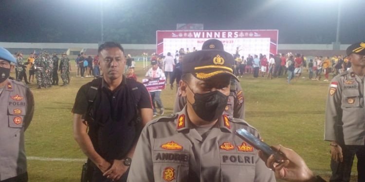 Turnamen Bupati Ende Cup Telah Usai, Kapolres Ende Ucapkan Terima Kasih dan Bangga Pertandingan Berjalan Aman dan Lancar