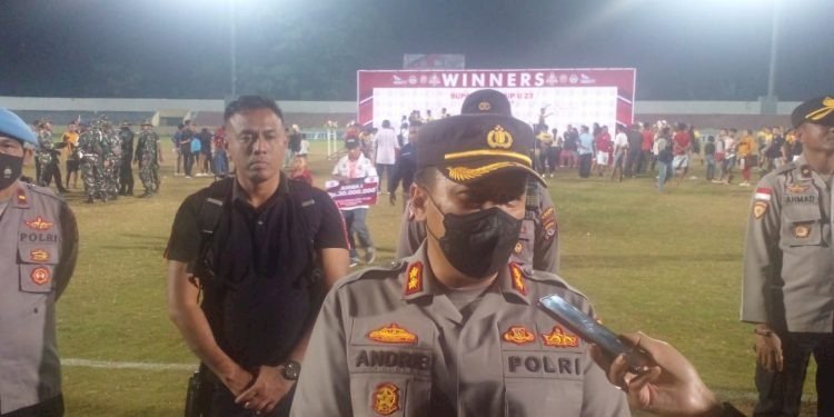 Turnamen Bupati Ende Cup Telah Usai, Kapolres Ende Ucapkan Terima Kasih dan Bangga Pertandingan Berjalan Aman dan Lancar