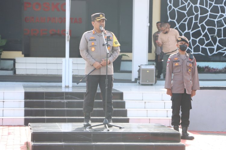 Pimpin Apel Pagi Jam Pimpinan Tahun 2023, Kapolres Ende Ucapkan Terimakasih Kepada Personil Polres Ende Atas Pelaksanaan Tugas di Tahun 2022