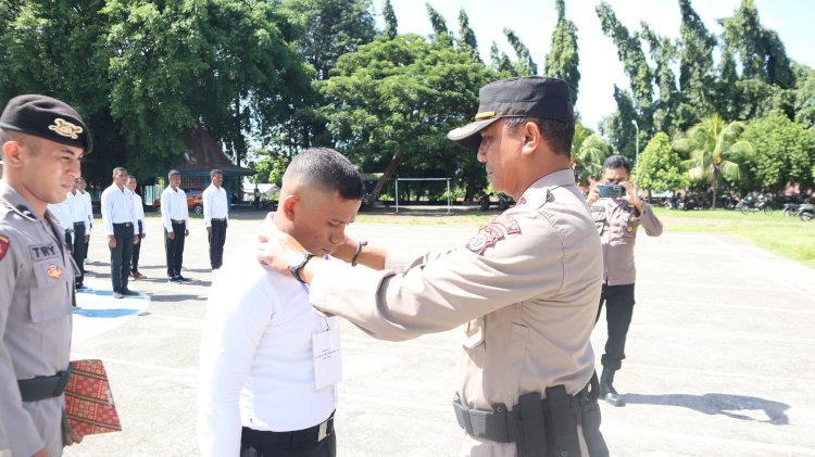 Waka Polres Ende Resmi Buka Pelatihan Gada Pratama Satpam Gelombang IV Polda NTT Tahun 2023