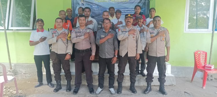 Kapolsek Ende Dengar Saran dan Kritik Dari Masyarakat Lewat Jumat Curhat Kapolres Ende Mendengar