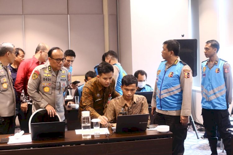 Pertama kali, polri Bentuk Posko Monitoring Pantau Penerimaan Anggota Secara Realtime